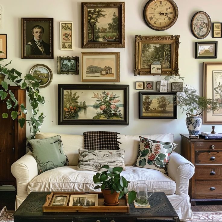 How to Create a Gallery Wall in Your Living Room