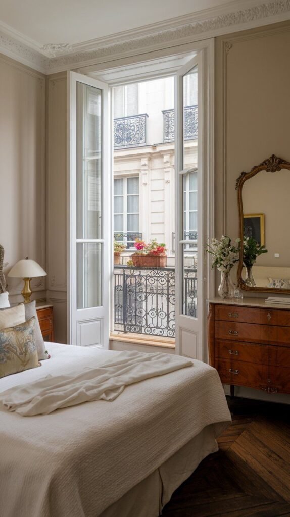 parisian bedroom