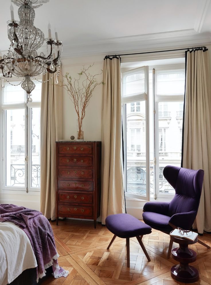 parisian bedroom